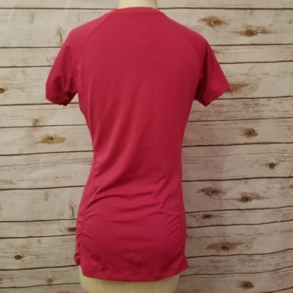 ⬇️⬇️ Nike Pro Combat Dri-Fit Fitted Tee Pink SM - Picture 4 of 6
